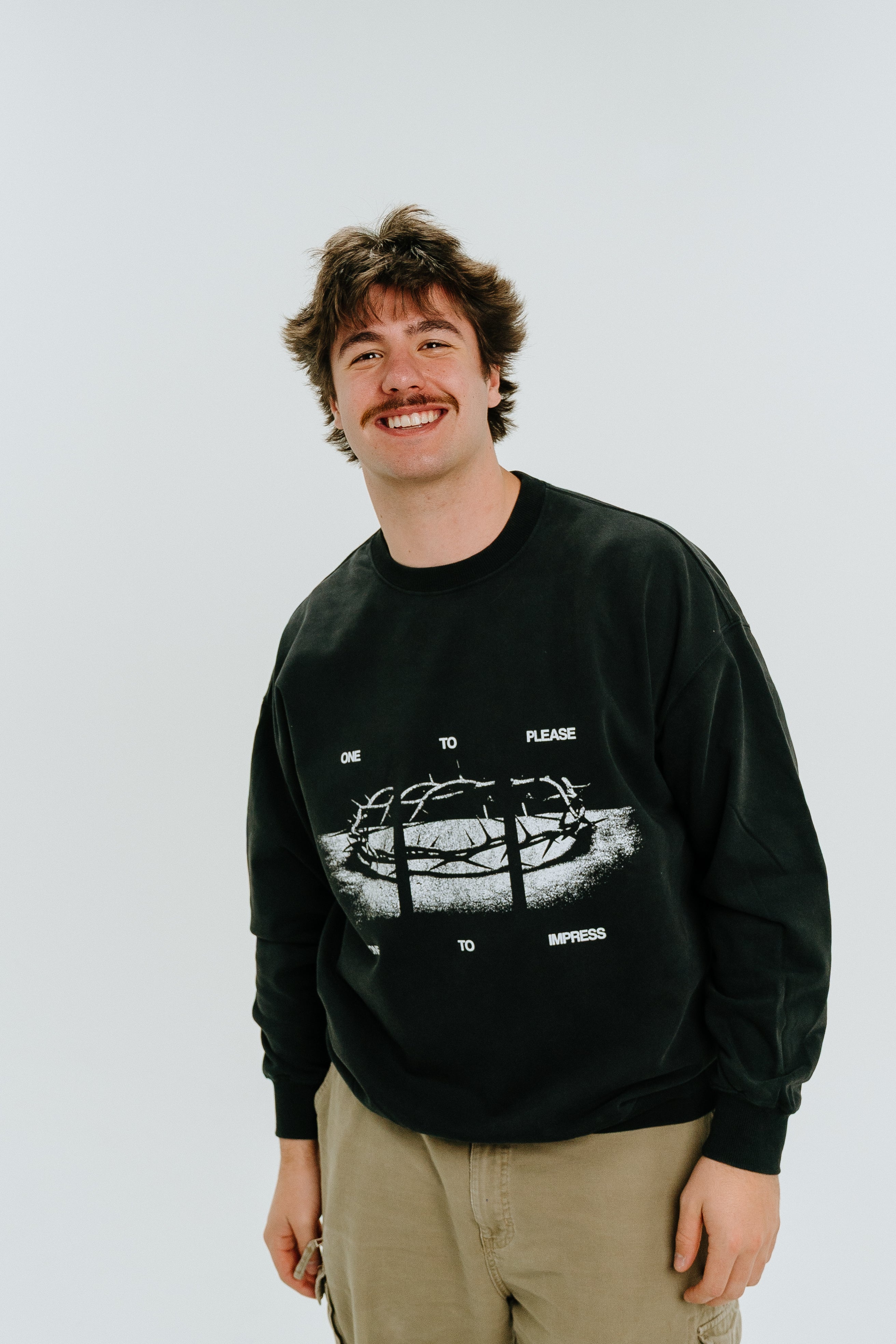 One to Please Vintage Crewneck